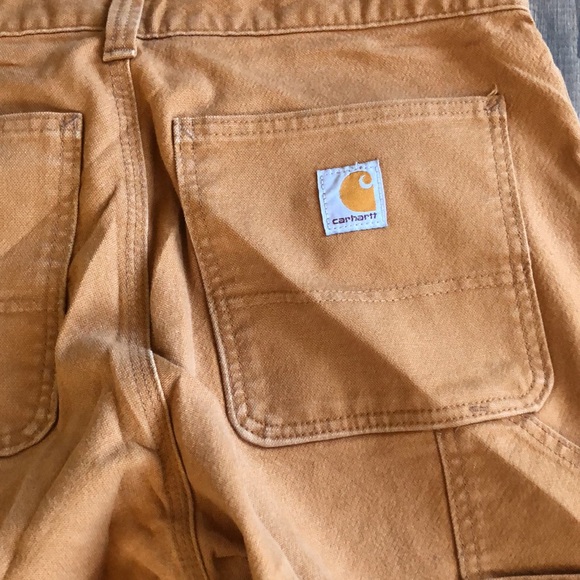 Carhartt Brown Men’s Utility Double-Front Work Pant - RELAXED FIT 30x30 - Picture 9 of 11